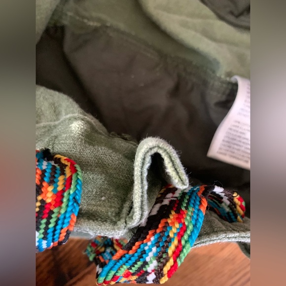 Koto Slim Fit Green Army Cargo Pants, military - Picture 13 of 15